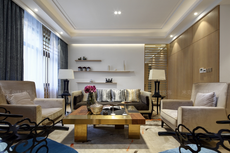 金辉九纬 | 420㎡新中式装修案例