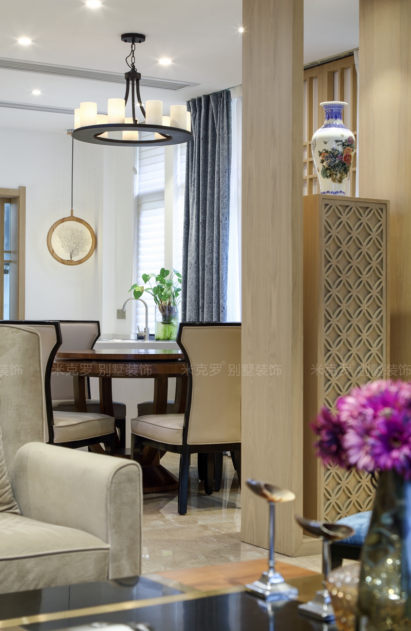 金辉九纬 | 420㎡新中式装修案例