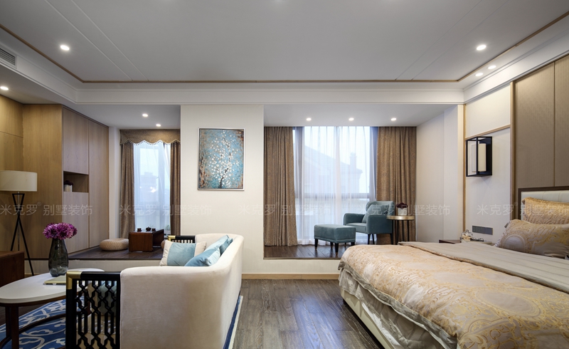 金辉九纬 | 420㎡新中式装修案例