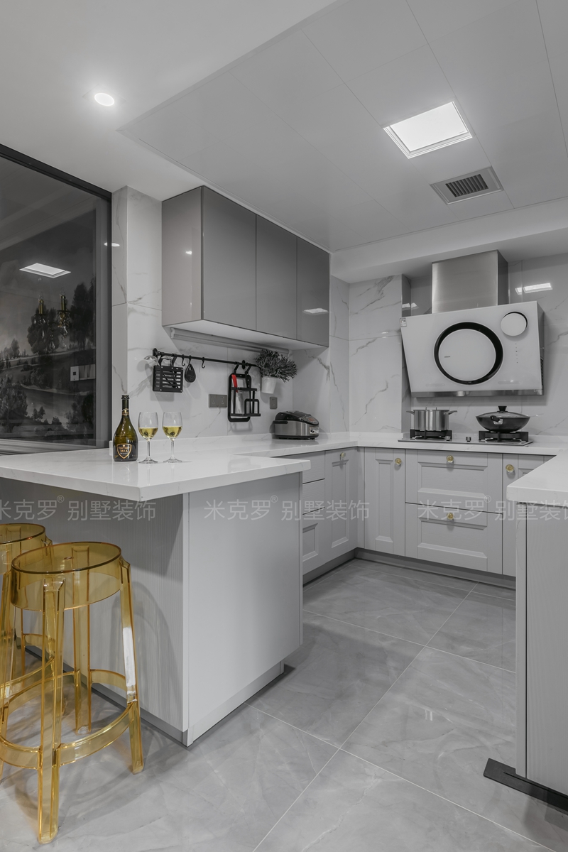 玲珑湾 | 180㎡美式混搭装修案例