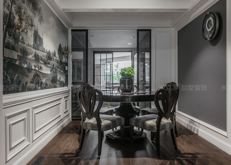 玲珑湾 | 180㎡美式混搭装修案例