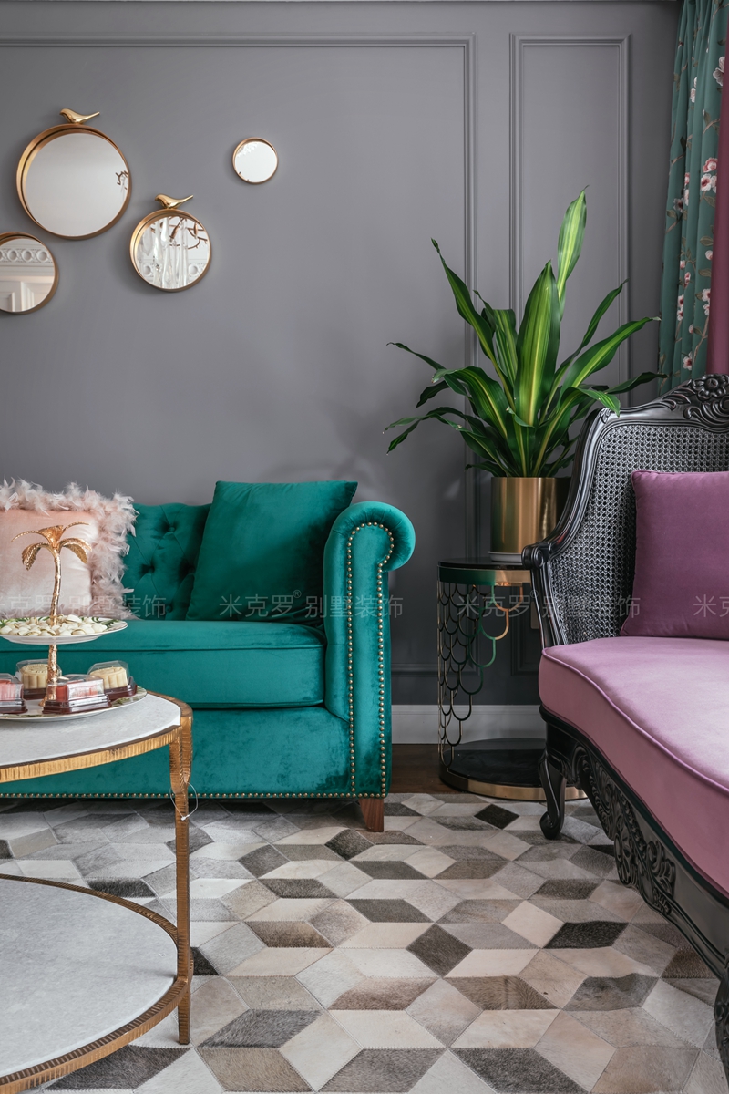 玲珑湾 | 180㎡美式混搭装修案例