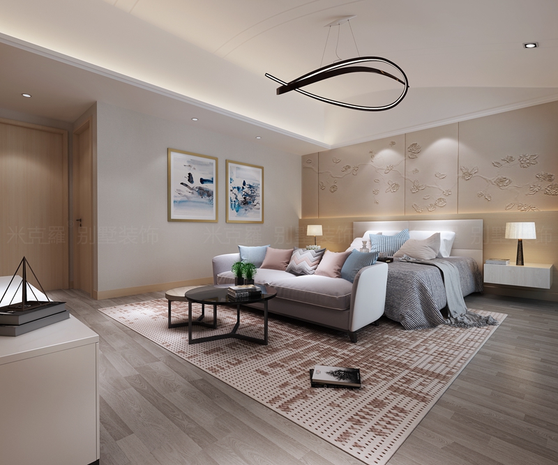 御湖熙岸 | 400㎡现代装修案例