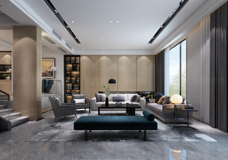 御湖熙岸 | 400㎡现代装修案例