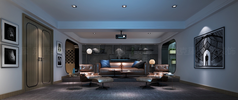 御湖熙岸 | 400㎡现代装修案例