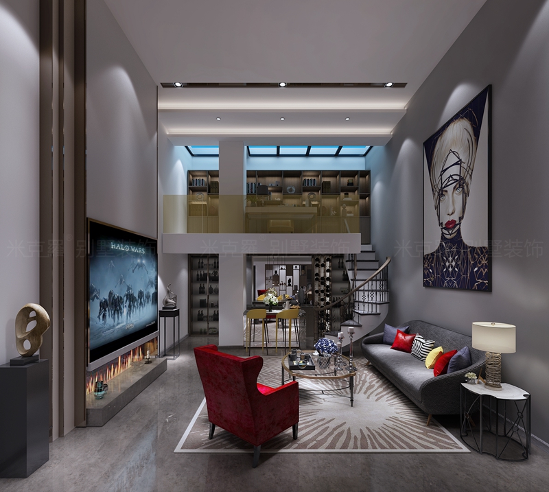 狮山御园 | 400㎡现代装修案例