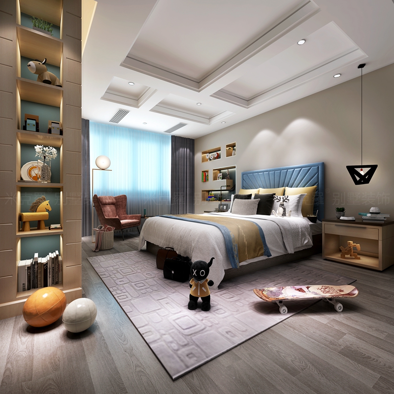 御湖熙岸 | 400㎡现代装修案例