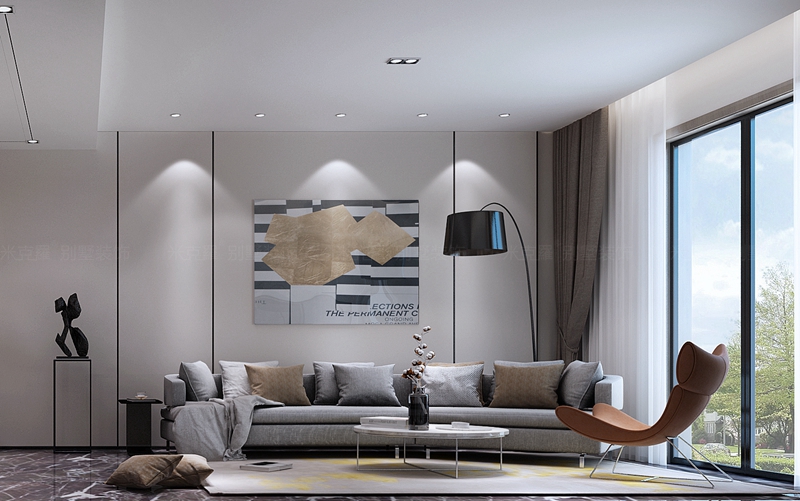 狮山御园 | 400㎡现代装修案例