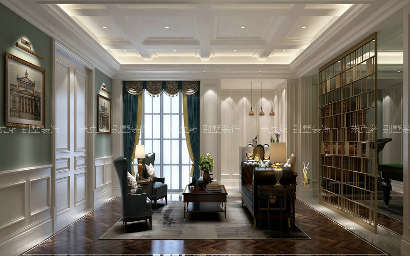 国宾一号丨800㎡欧式奢华别墅装修案例