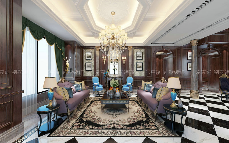 美墅馆丨550㎡英伦风格别墅案例