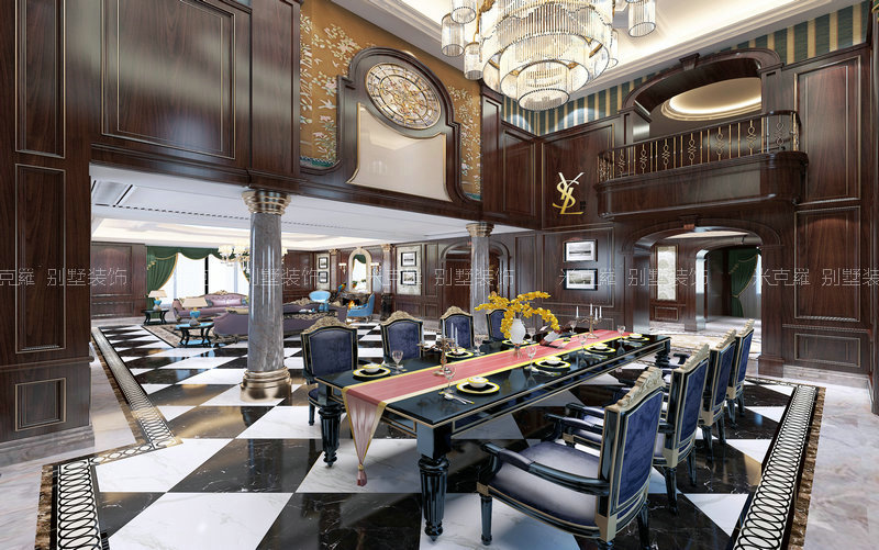 美墅馆丨550㎡英伦风格别墅案例