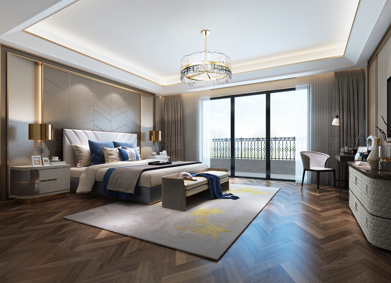 森林湖  |  368㎡现代装修案例