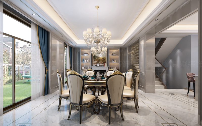 狮山御园 | 396㎡混搭装修案例