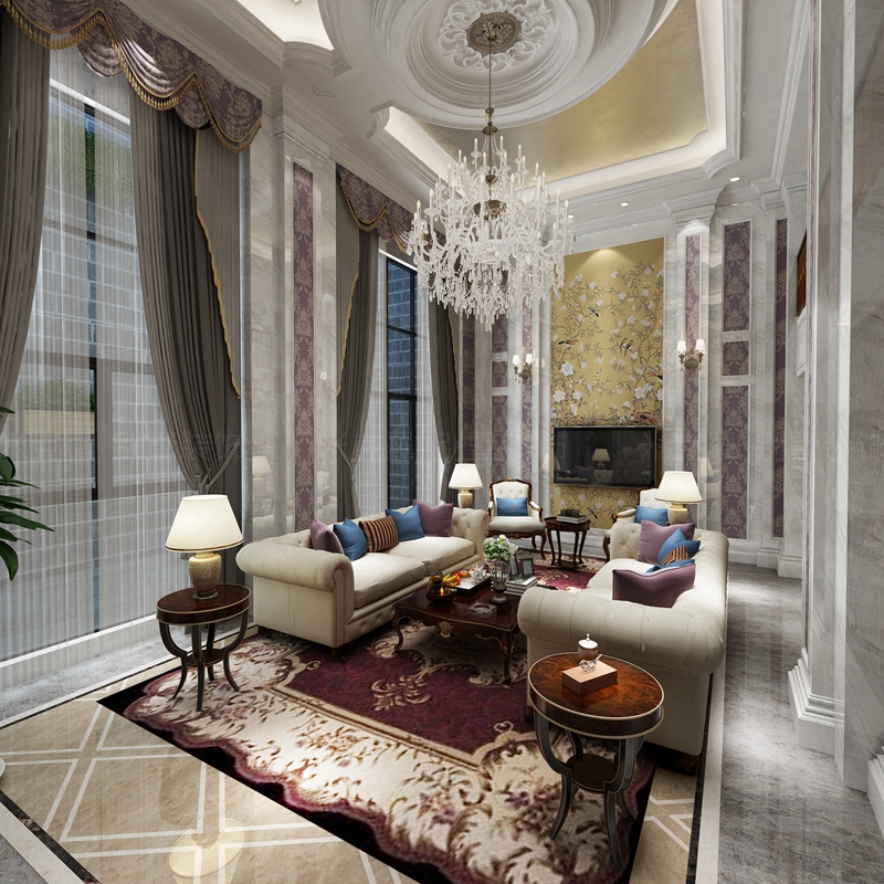 狮山御园 | 388㎡简欧装修案例