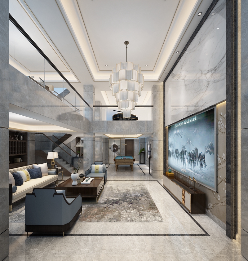 狮山御园 | 396㎡混搭装修案例