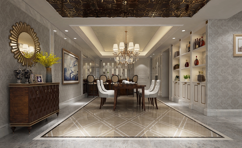 狮山御园 | 388㎡简欧装修案例