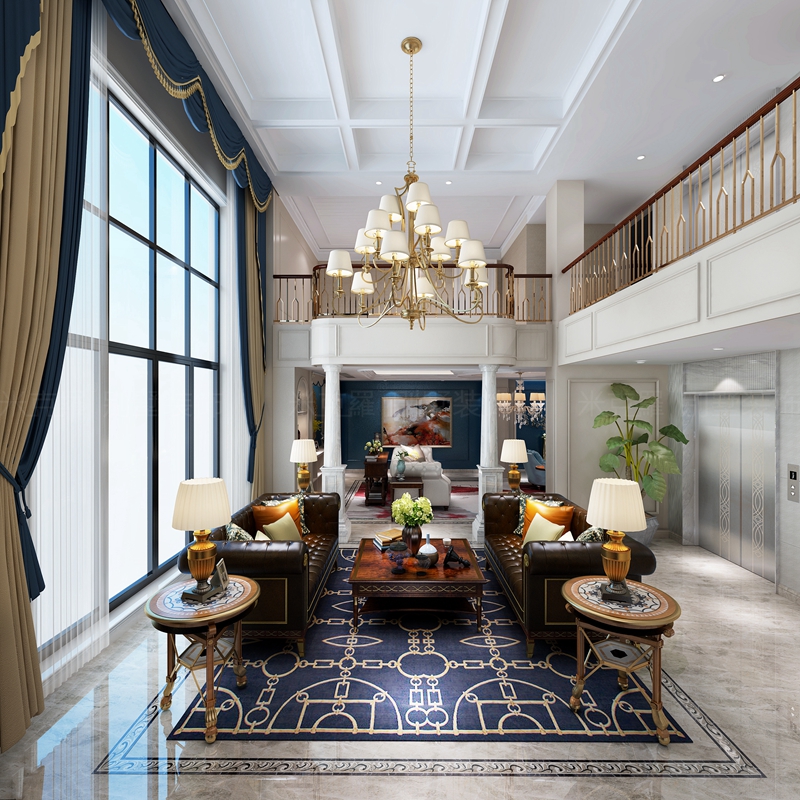 狮山御园| 388㎡美式装修案例