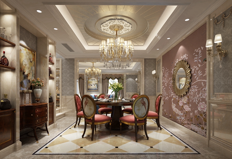 狮山御园 | 388㎡简欧装修案例