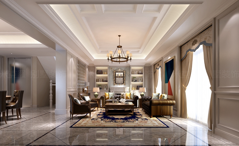 狮山御园| 388㎡美式装修案例