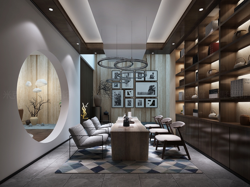 江南府邸丨750㎡现代奢华别墅装修案例