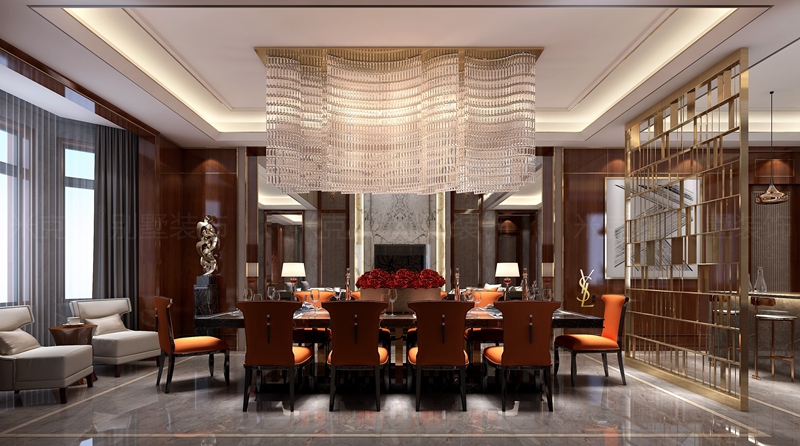 江南府邸丨750㎡现代奢华别墅装修案例