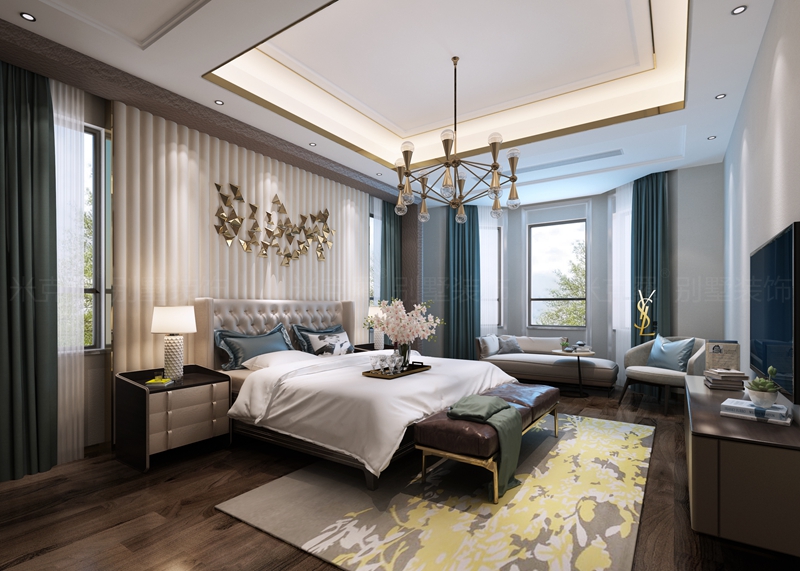 江南府邸丨750㎡现代奢华别墅装修案例