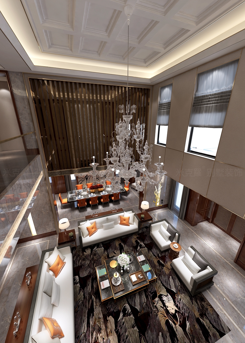 江南府邸丨750㎡现代奢华别墅装修案例