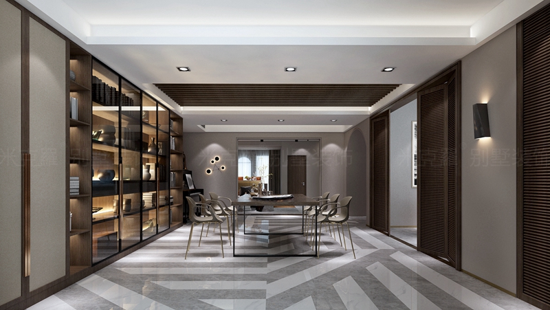 尚澜湾 | 300㎡现代美式装修案例