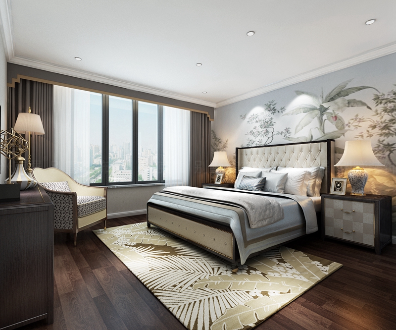 尚澜湾 | 300㎡现代美式装修案例