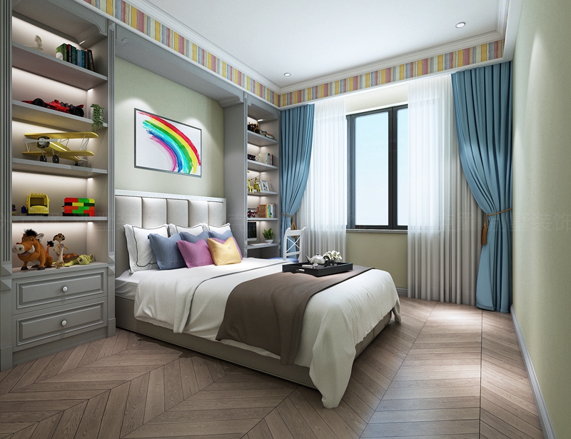 尚澜湾 | 300㎡现代美式装修案例