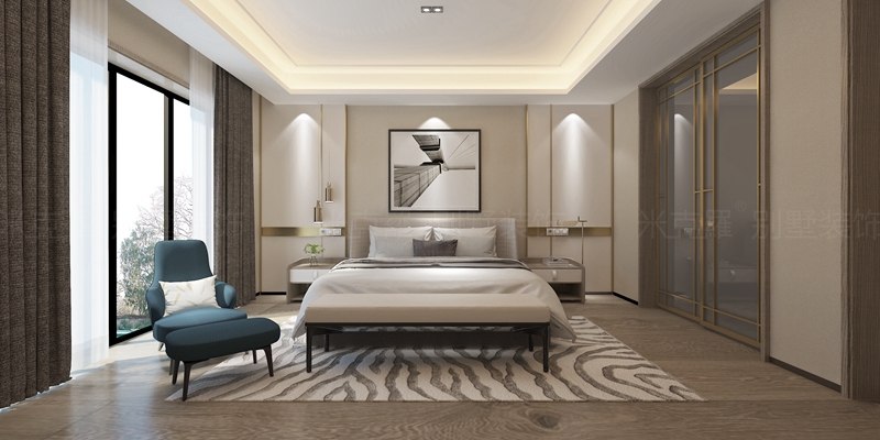 沁水朗庭 | 270㎡现代装修案例