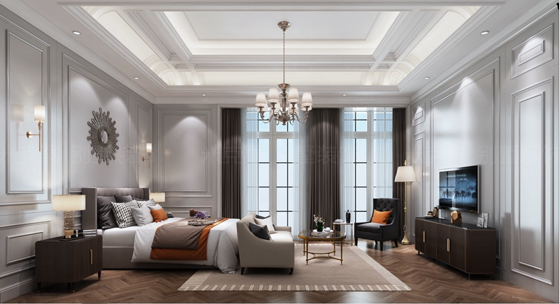 绿城玫瑰园 | 780㎡混搭装修案例