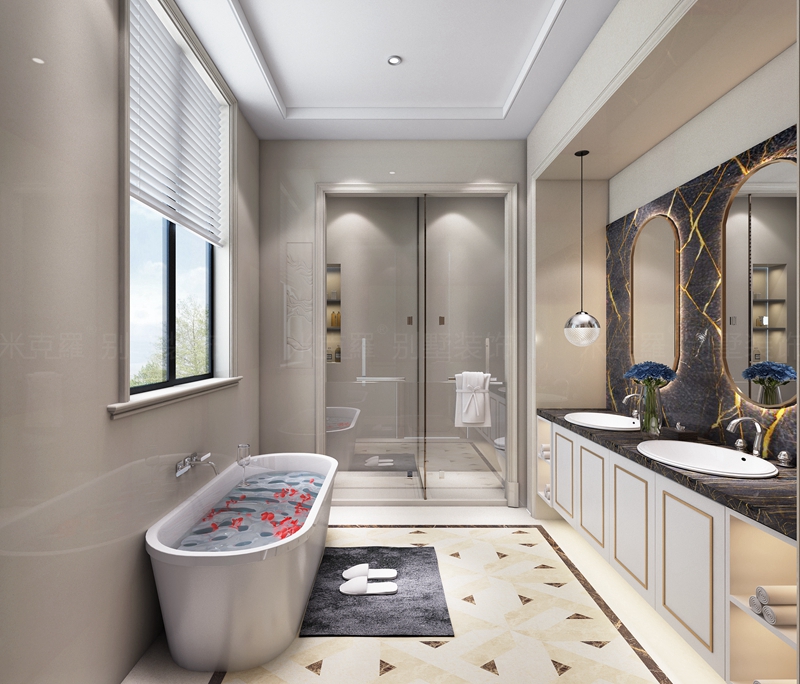 绿城玫瑰园 | 780㎡混搭装修案例