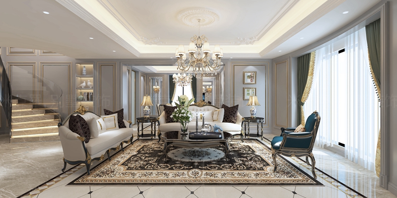 天翔花园 | 300㎡欧式装修案例
