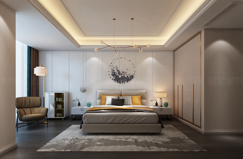 铜雀台 | 330㎡新中式装修案例