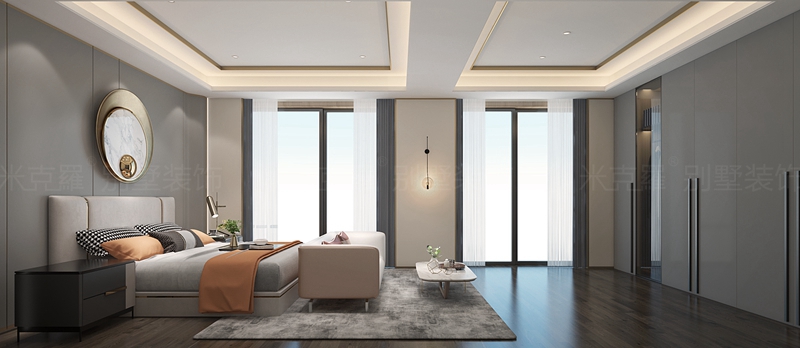 万红苑  | 300㎡现代装修案例