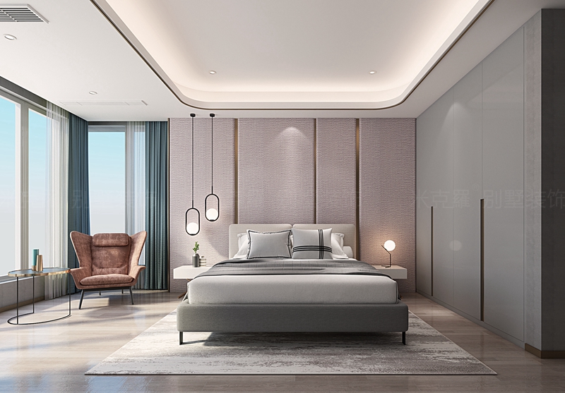 万红苑  | 300㎡现代装修案例