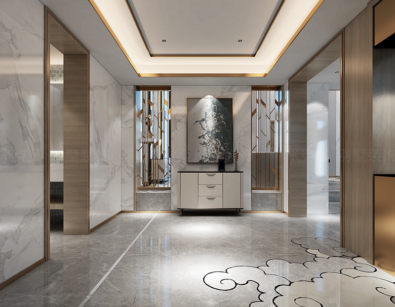 万红苑  | 300㎡现代装修案例