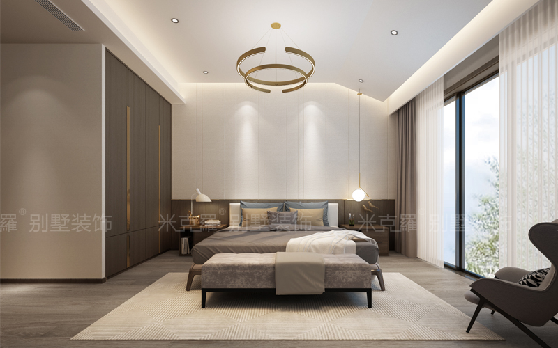 铜雀台丨330㎡现代简约别墅装修案例