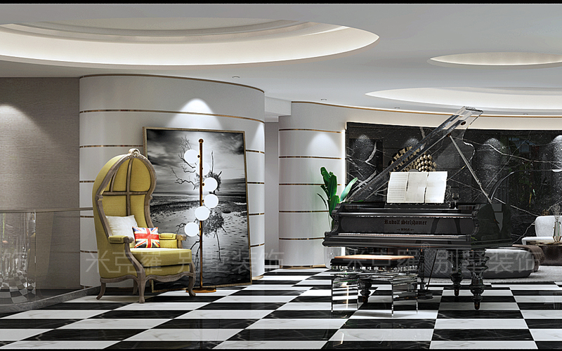 姑苏雅集丨580㎡现代简约风格别墅装修案例