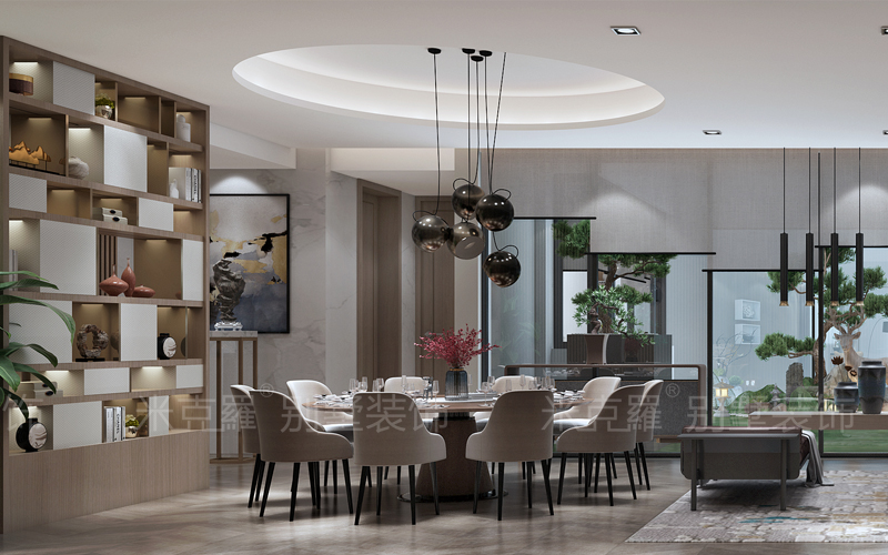 姑苏雅集丨580㎡现代简约别墅装修案例