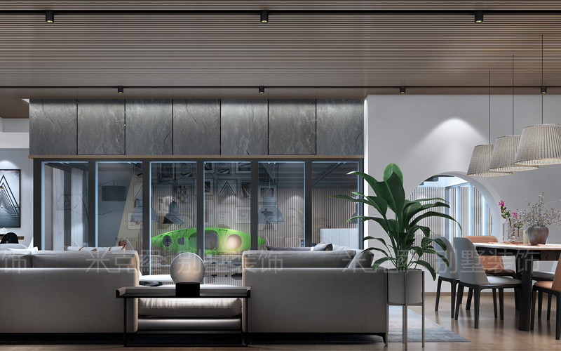 姑苏雅集丨580㎡现代简约别墅装修案例