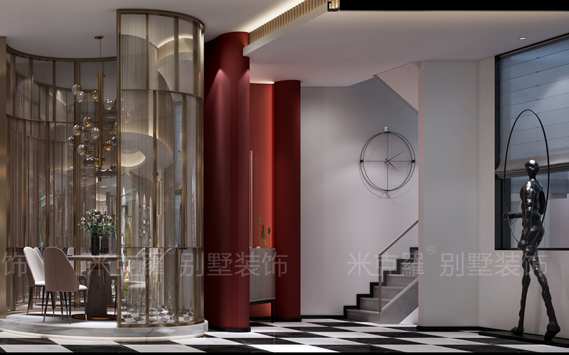 姑苏雅集丨580㎡现代简约风格别墅装修案例