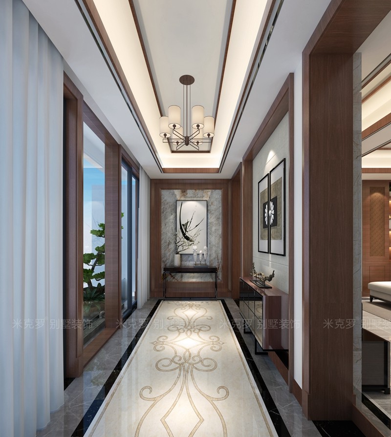 苏州现代园墅-368平米新中式