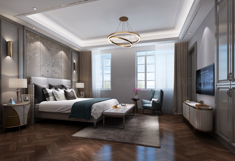 独墅岛 | 523㎡现代轻奢别墅装修案例