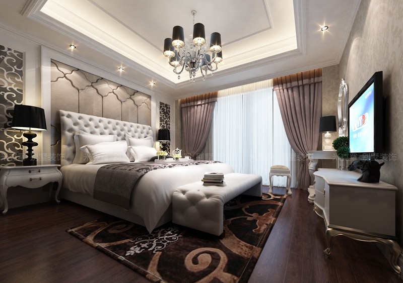 苏州绿地华尔道-360平米欧式