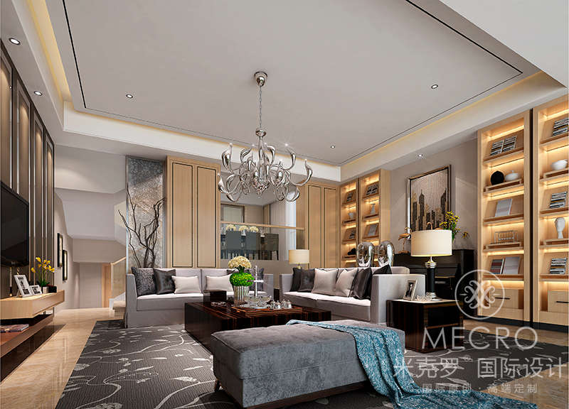 山语墅 | 350㎡现代禅意别墅装修案例