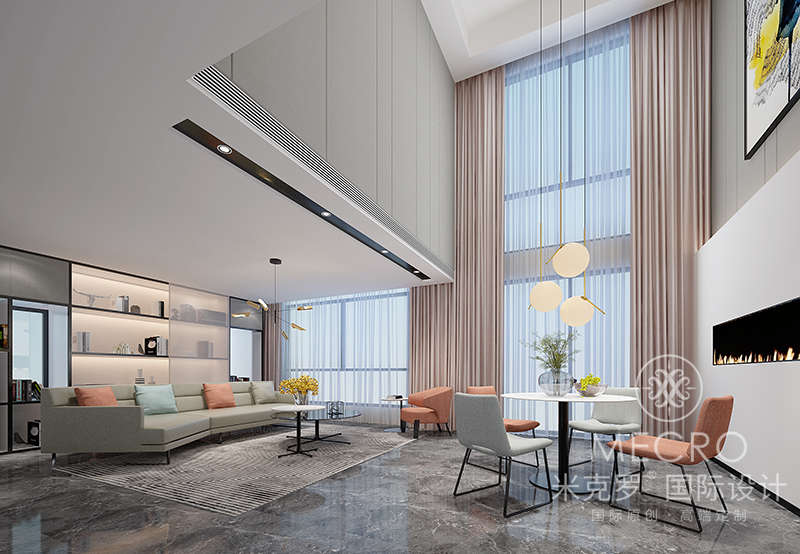 世贸铜雀台 | 380㎡ 现代别墅装修案例