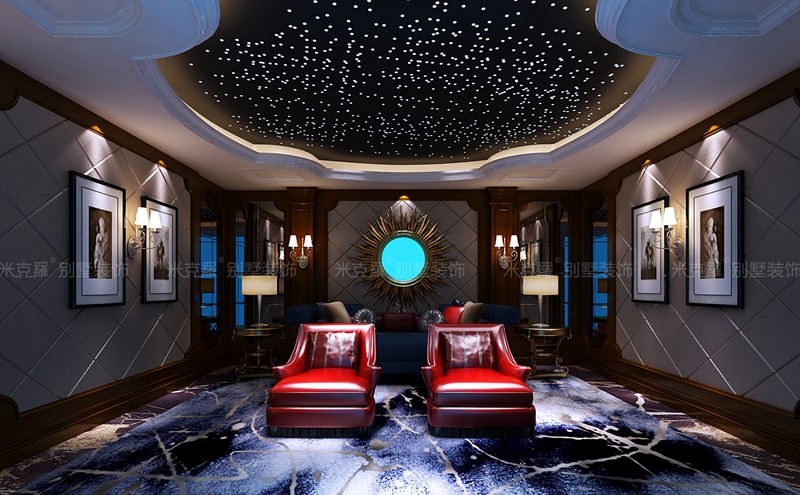 苏州绿地华尔道-360平米欧式