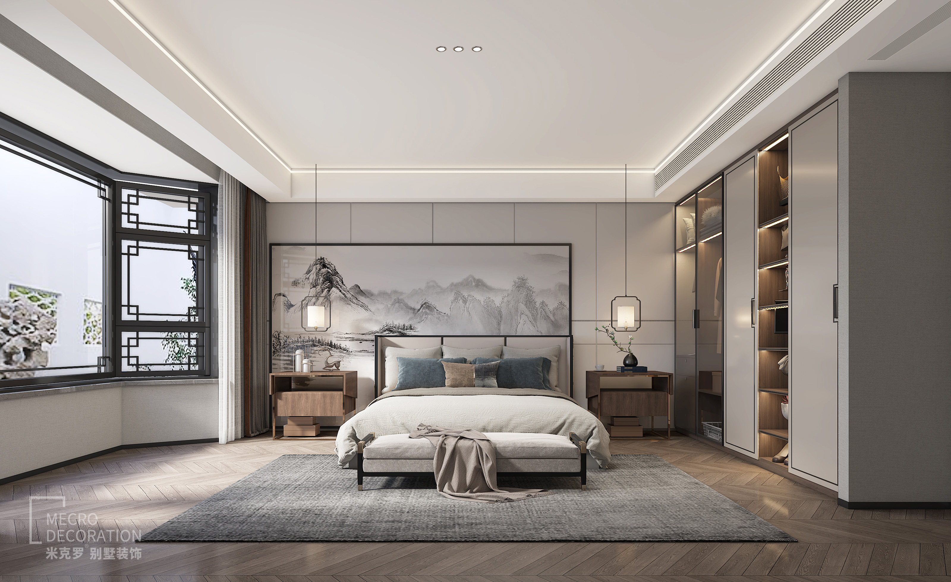 墅装知识 | 别墅装修之品质卧室的设计要点